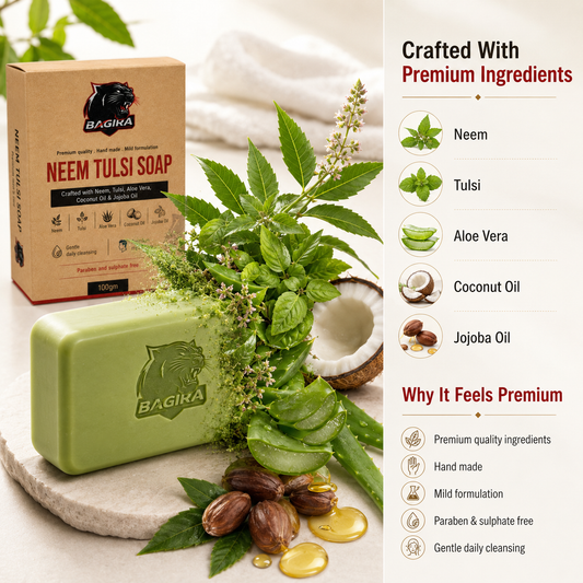Bagira Neem Tulsi Soap - 100gm
