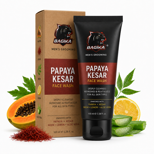 Bagira Papaya Kesar Face Wash - 100ml